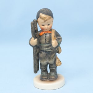 Excellent EARLY TMK2 4 inch Hummel Chimney Sweep figurine #12 2/0, full bee Hummel boy figurine, vintage Goebel porcelain, made in Germany
