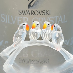 Swarovski Lovebirds - Etsy