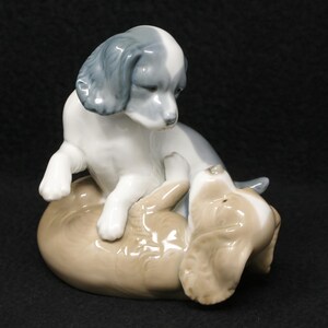 Lladro Playful Dog - Etsy