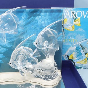 IN BOX Swarovski Crystal Wonders of the Sea Community Sculpture