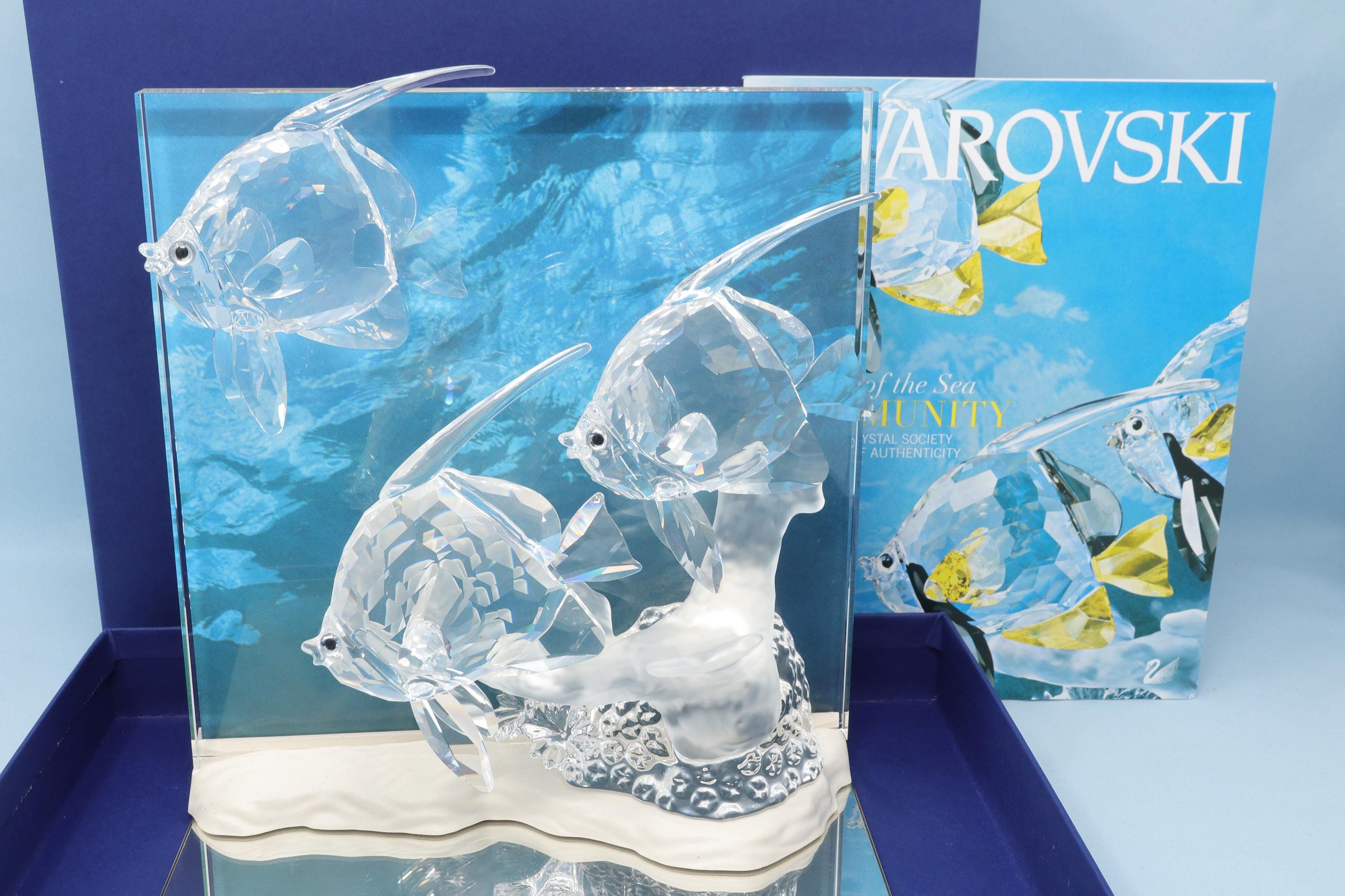 IN BOX Swarovski Crystal Wonders of the Sea Community Sculpture