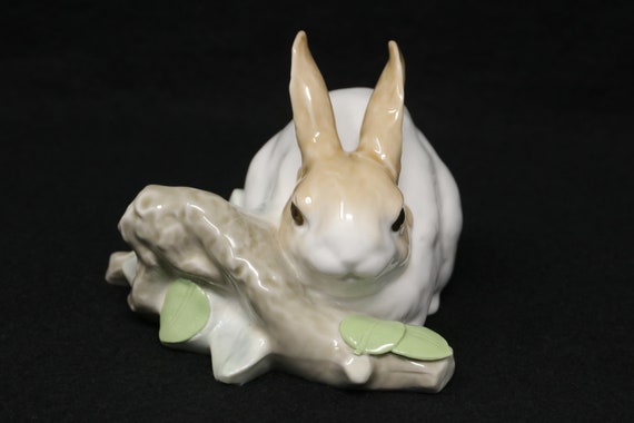 リヤドロ LLADRO Rabbits food うさぎの食事 Lladro Figurine AS IS See Details Rabbit Eating #4772
