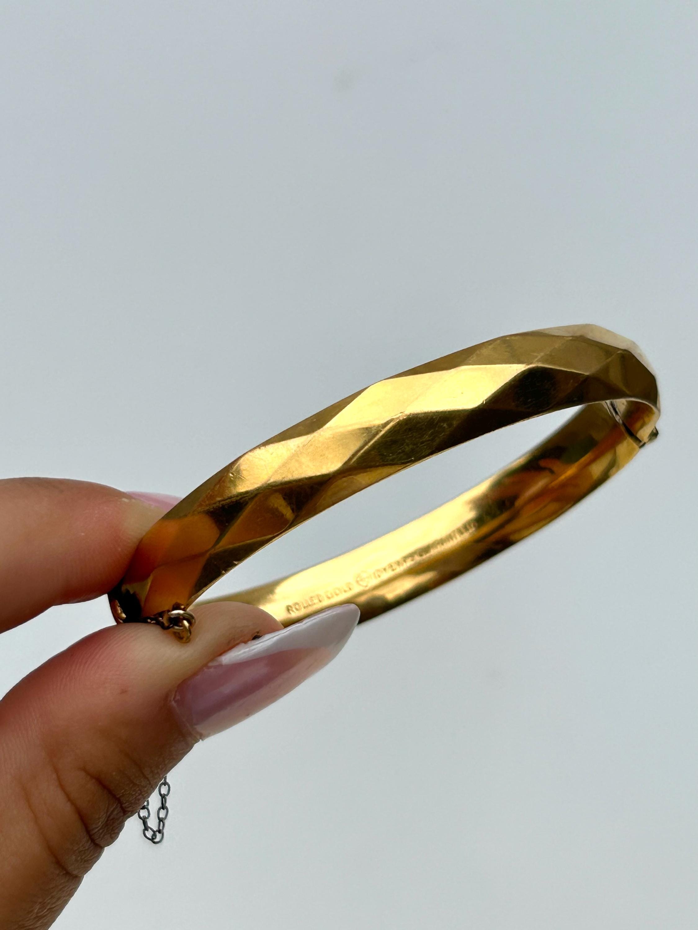 極上　バングル　刻印585? 天然素材 骨董　美術品　アンティーク 極上 バングル 刻印585? 天然素材 骨董 美術品 アンティーク