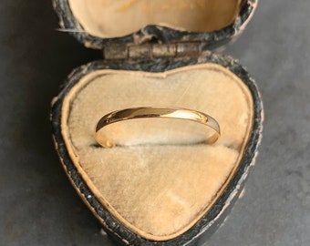 Georgian 22carat Gold Plain Band Ring