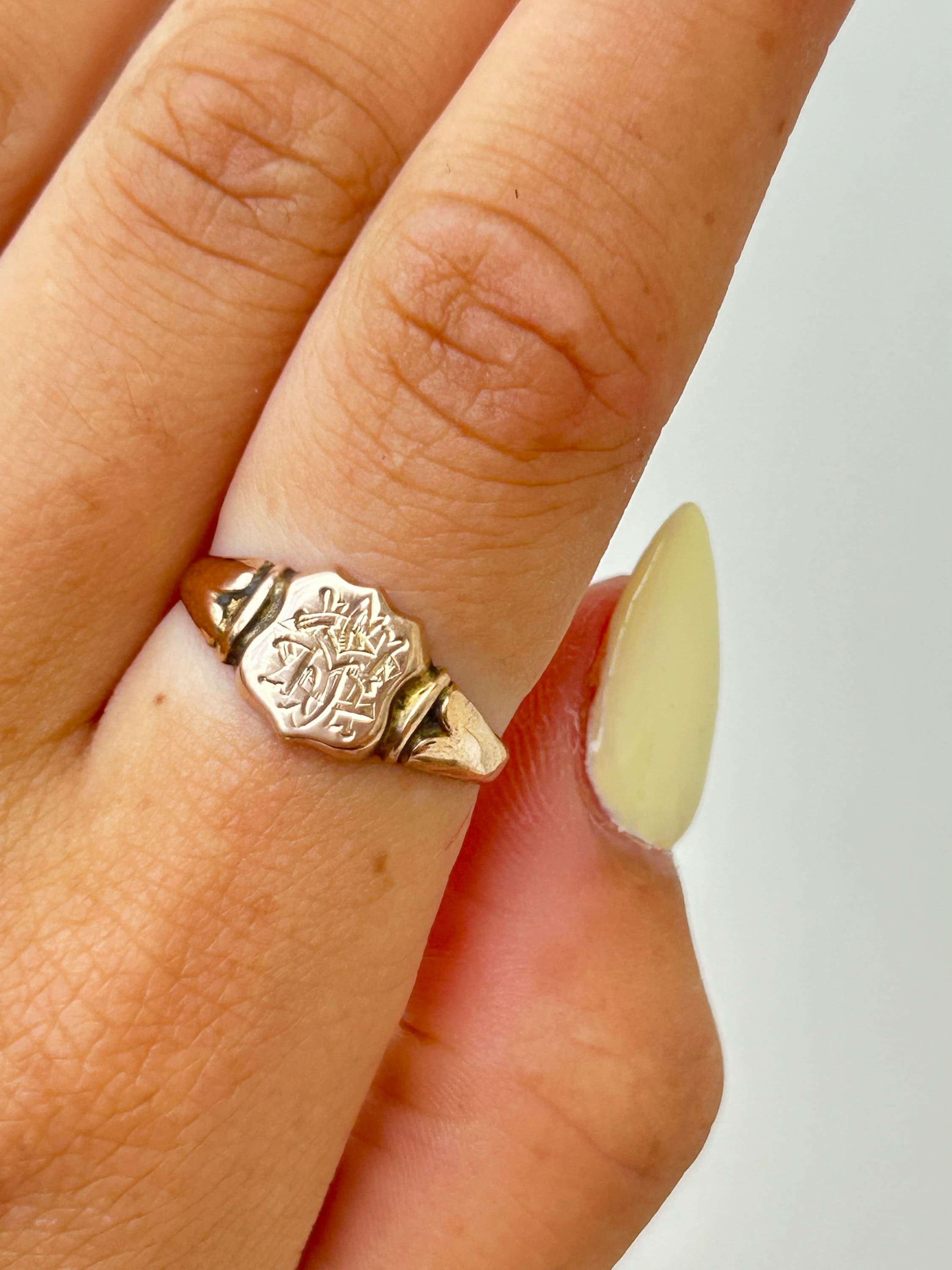 NEIGHBORHOOD GOLD SIGNET RING 9号 NEIGHBORHOOD GOLD SIGNET RING 9号