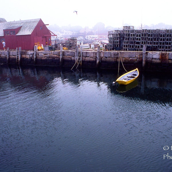 Cape Ann, Ma. The Yellow Dingy