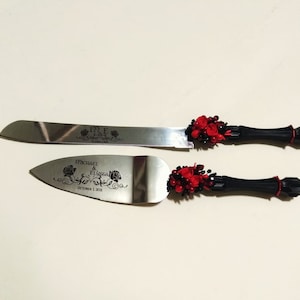 30-piece Black and Red Kitchen Tool and Gadget Starter Set Cake cutting  knife set wedding Set de cuchillos para cocina Belt for - AliExpress