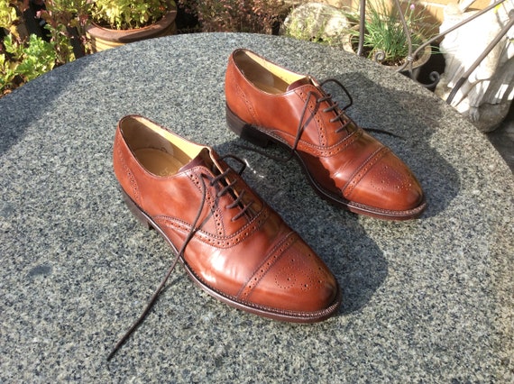 barker brown brogues