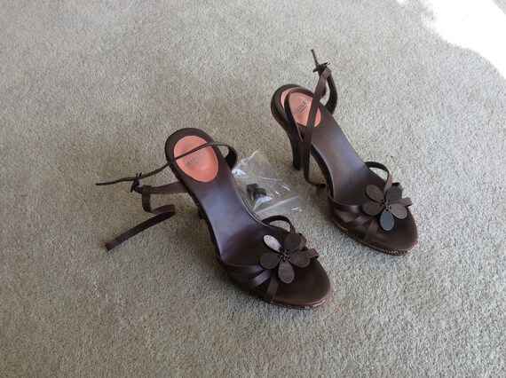 Des femmes, Audley, Londres, cuir marron, talon haut, chaussures, taille : 36 EUR. / U.K. 3 Des Des Des femmes, Audley, Londres, cuir marron, talon haut, chaussures, taille : 36 EUR. / U.K. 3 42229c