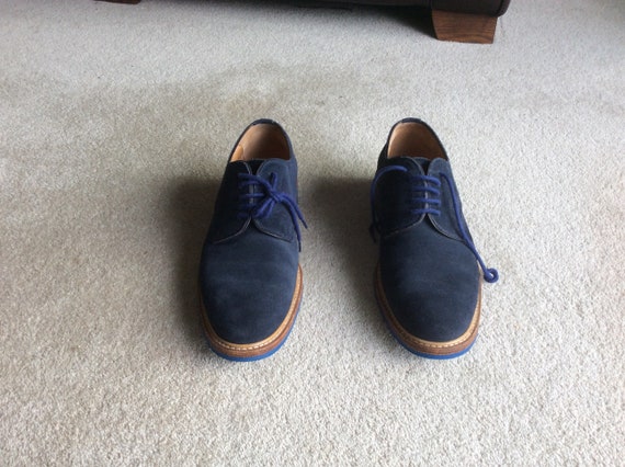 russell and bromley blue shoes
