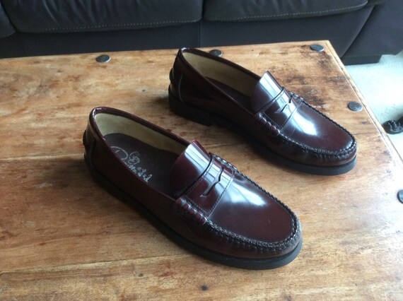 oxblood loafers