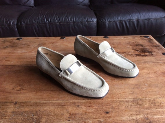 ladies suede loafers uk