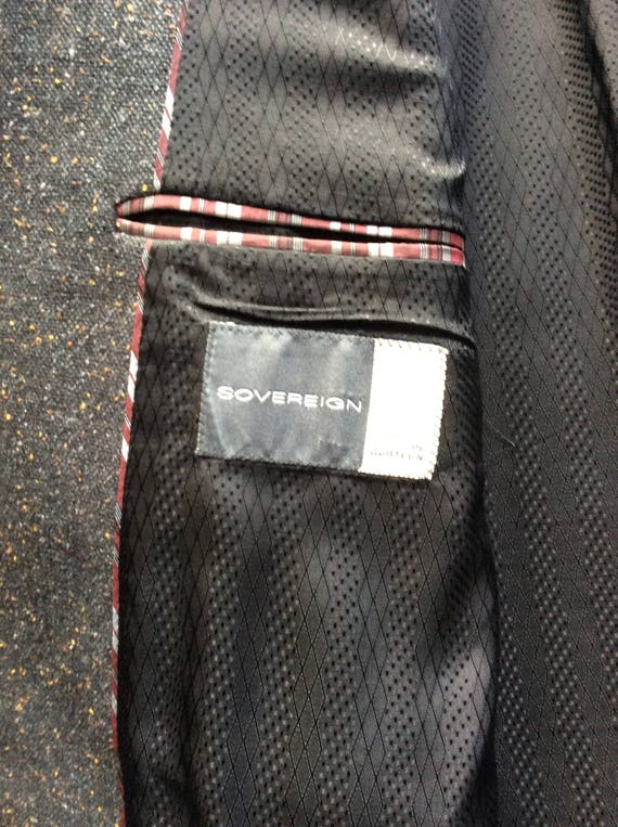 Souverain par soie Gurteen, laine et soie par (motif Donegal Tweed) sport léger veste, taille 40 285e5e Souverain par soie Gurteen, laine et soie par (motif Donegal Tweed) sport léger veste, taille 40 285e5e