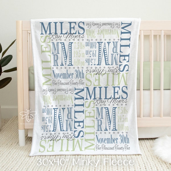 SALE Personalized Baby Blanket, Personalize Swaddle, Name Baby Blanket, Baby Boy, Baby Girl Blanket, Receiving Blanket, Baby Shower, #4B716