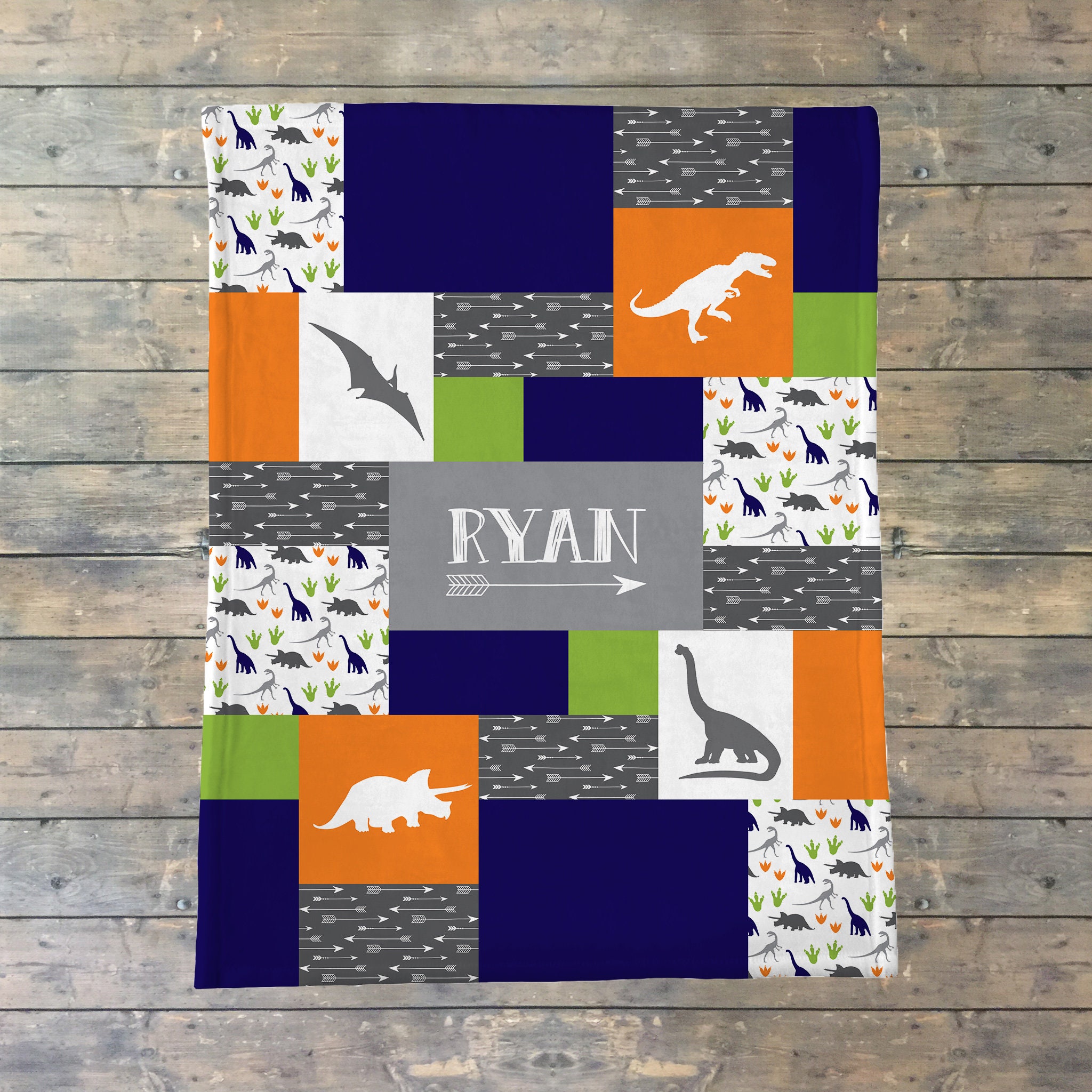 dinosaur blanket baby