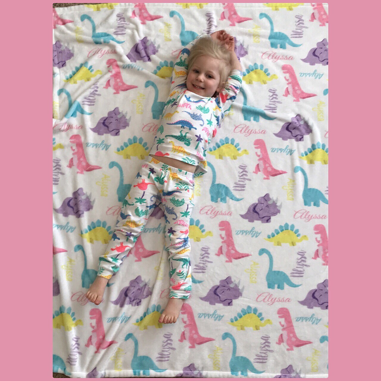 dinosaur blanket baby