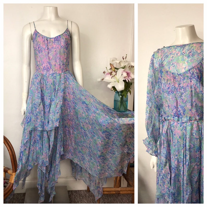 Hanky Hem Dress Etsy