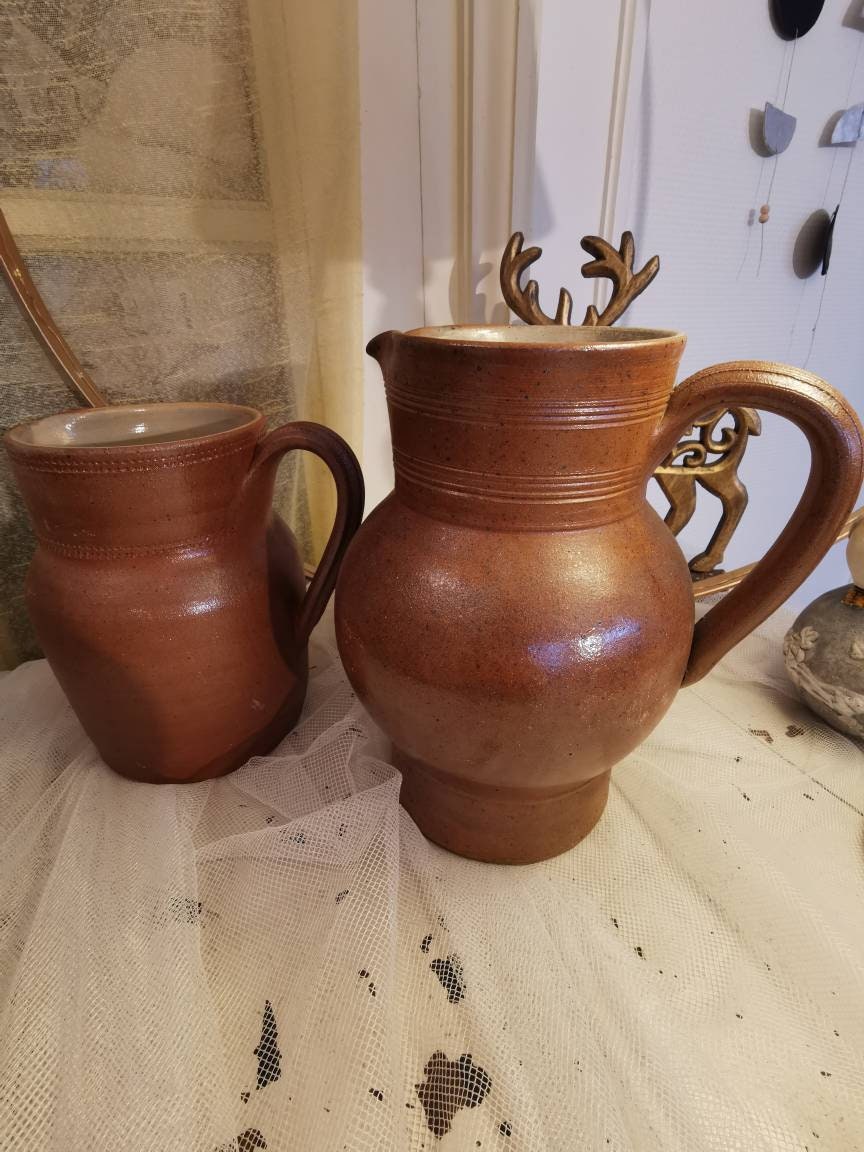 Pichets Grès Vintage