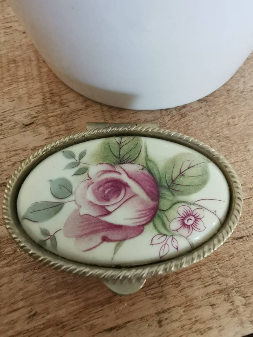 Boîte/Pilulier Vintage