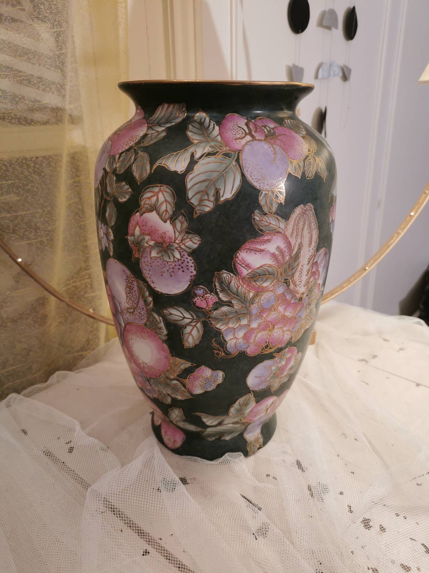Vase Asiatique Vintage
