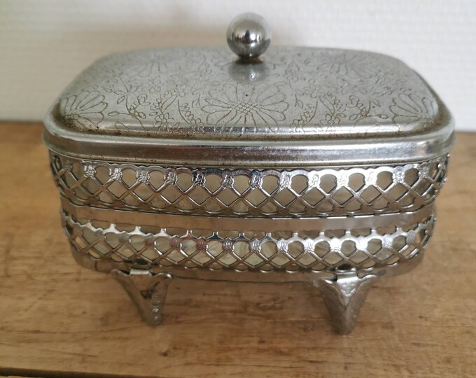 Vintage Sugar Bowl Pewter From 1950 - Etsy