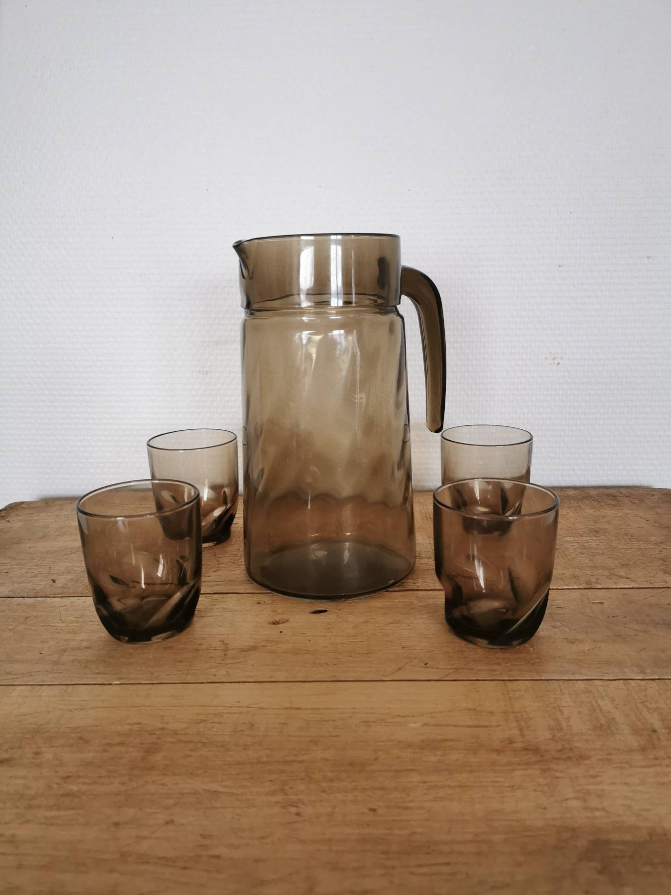 Carafe et Ses Verres Vintage