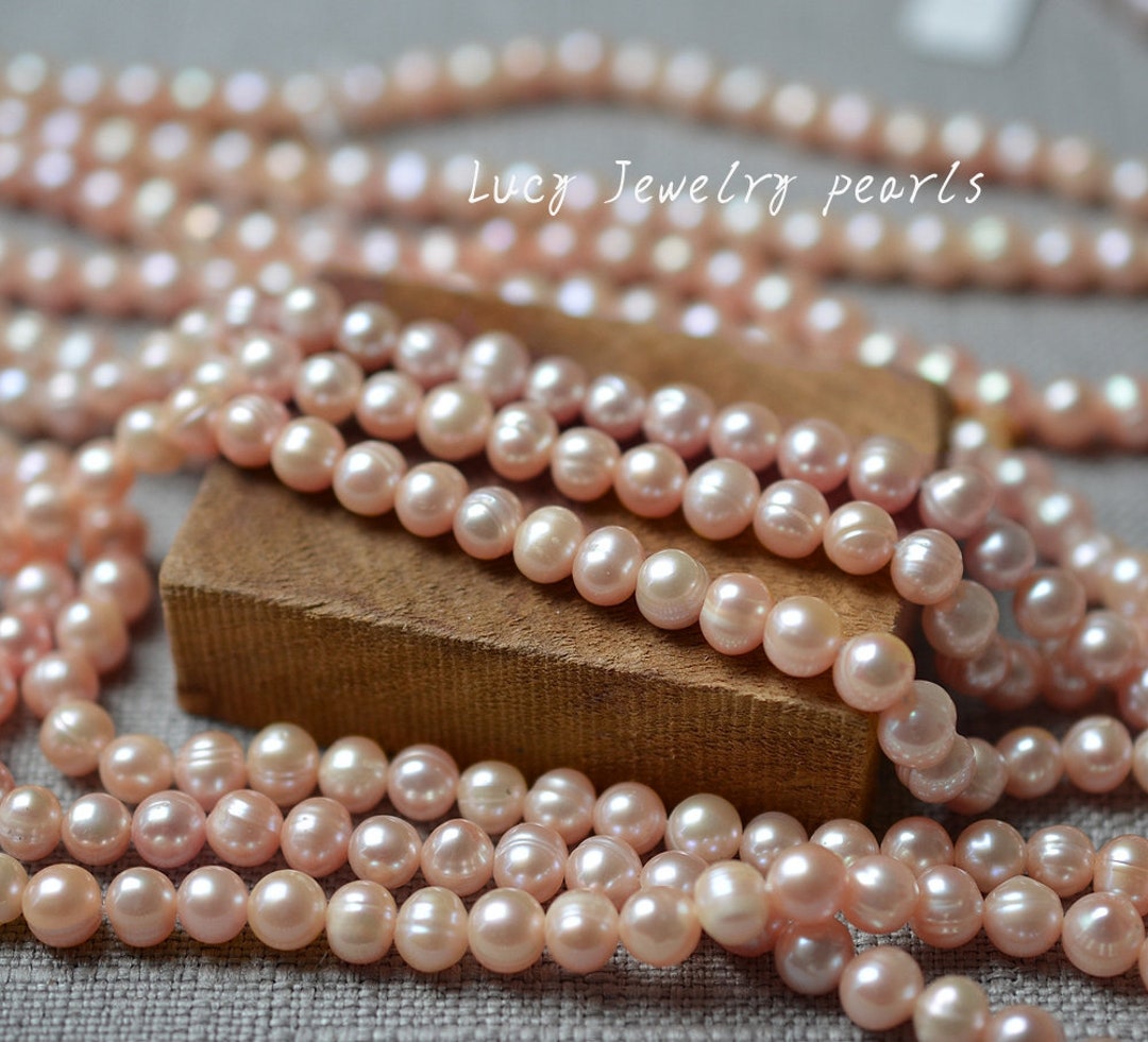 Potato Pearl 5.8-6.3mm Loose Pearl Necklace Wholesale Potato Pearl 5.8-6.3mm Loose Pearl Necklace Wholesale