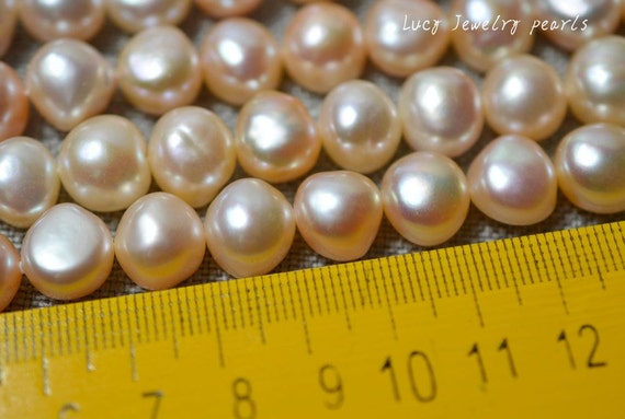 Baroque Pearl 10.5 11mm Wholesale Large Hole Pearl Jewelry Natural