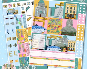 Welcome to Belfast, Hobonichi Cousin Weekly Sticker Kit