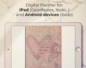 Digital Planner: Undated, Hyperlinked, Goodnotes Notability Template (PDF)