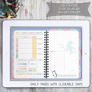 13 Weeks Weight Watchers® Undated Digital Planner for GoodNotes Notability Planner Digital Planner for Xodo Android Planner iPad Planner