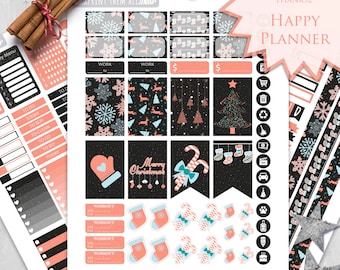 Christmas Planner Stickers: Happy Planner Kit (Digital Download)