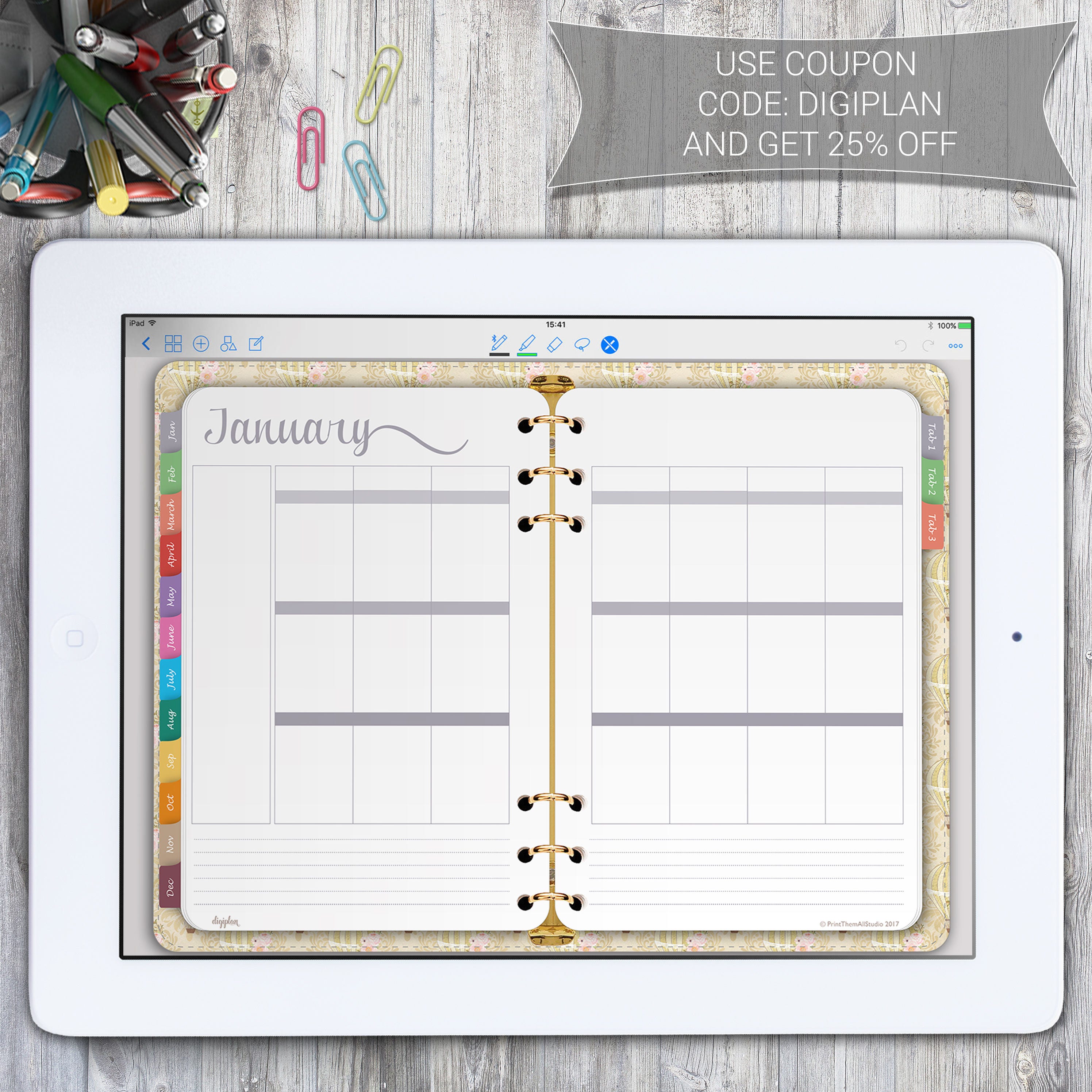 Digital Planner App Ipad / Digital Planner Ipad Planner Goodnotes