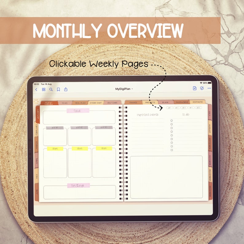 digital planner notability digital planner notability
