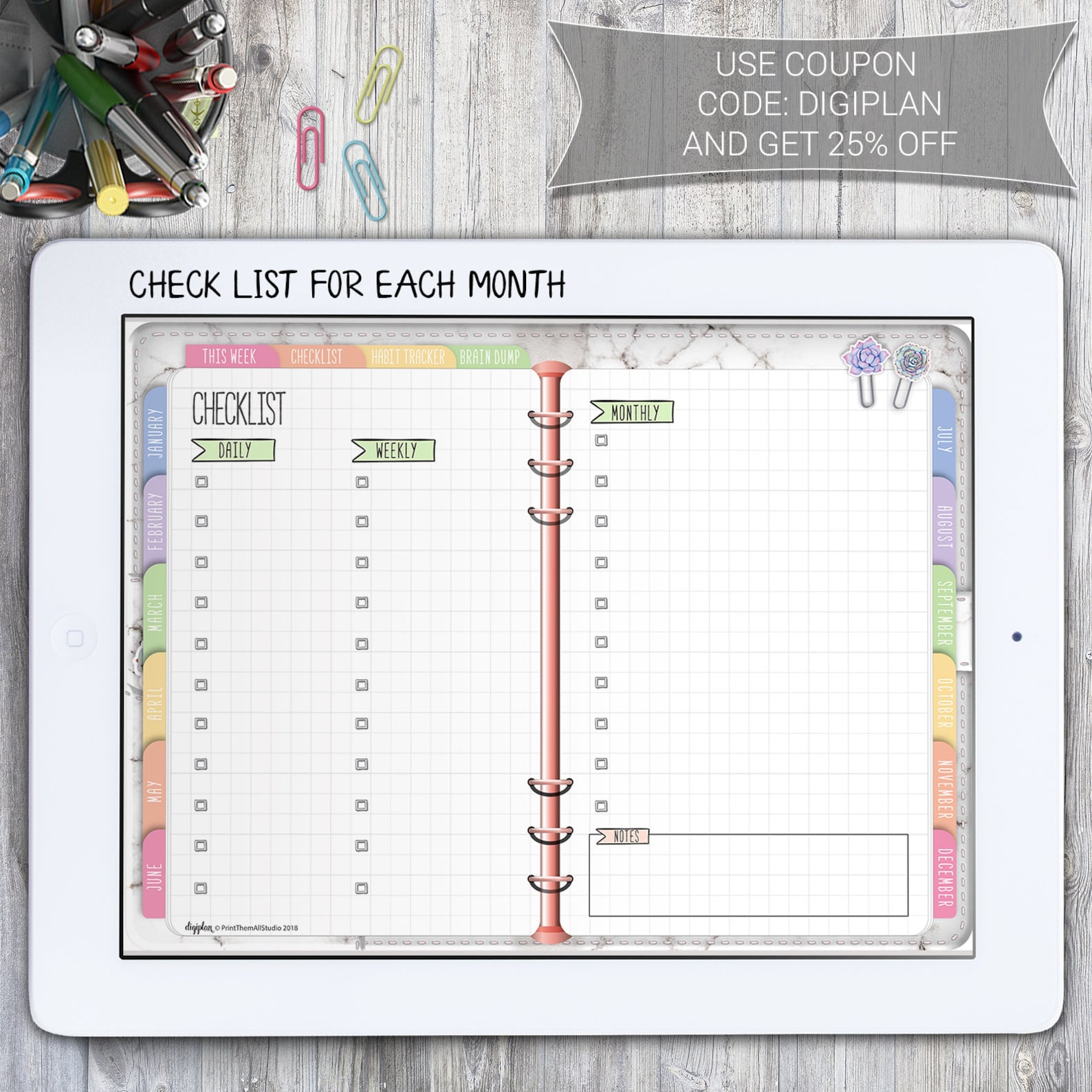 free goodnotes planner free goodnotes planner