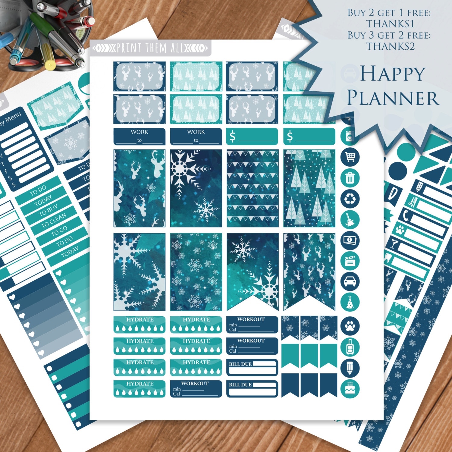 winter-planner-stickers-printable-watercolor-kit-happy-etsy