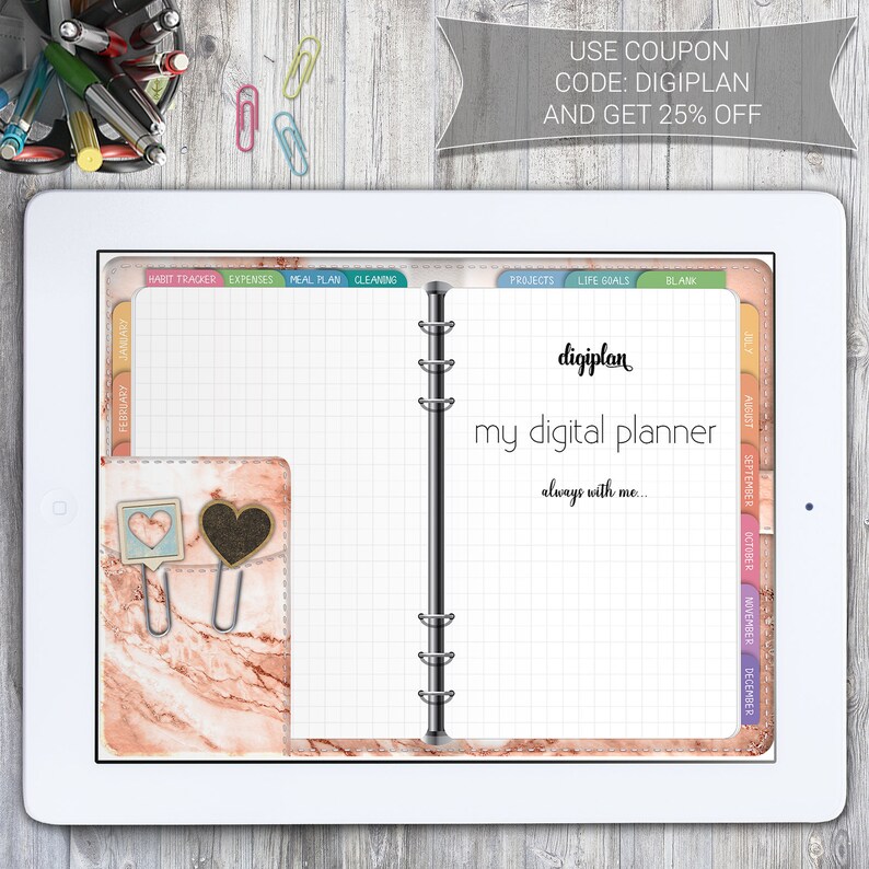 Free Digital Planner 2021 For Goodnotes, Notability, Xodo 0F7