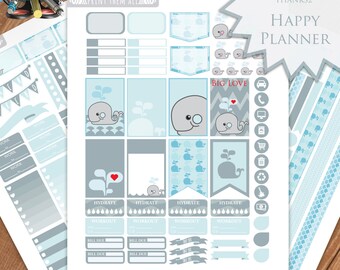 Wal Sticker: Monatliches/Wöchentlicher Kit (Digitaler Download)