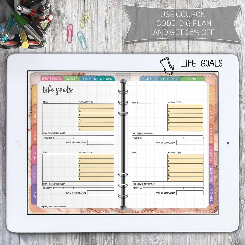 notability planner template free notability planner template free