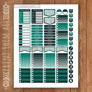 ERIN CONDREN LIFEPLANNER ™, Planner Kit, Washi, Eclp Sticker, Halloween Planner Sticker Bild 4