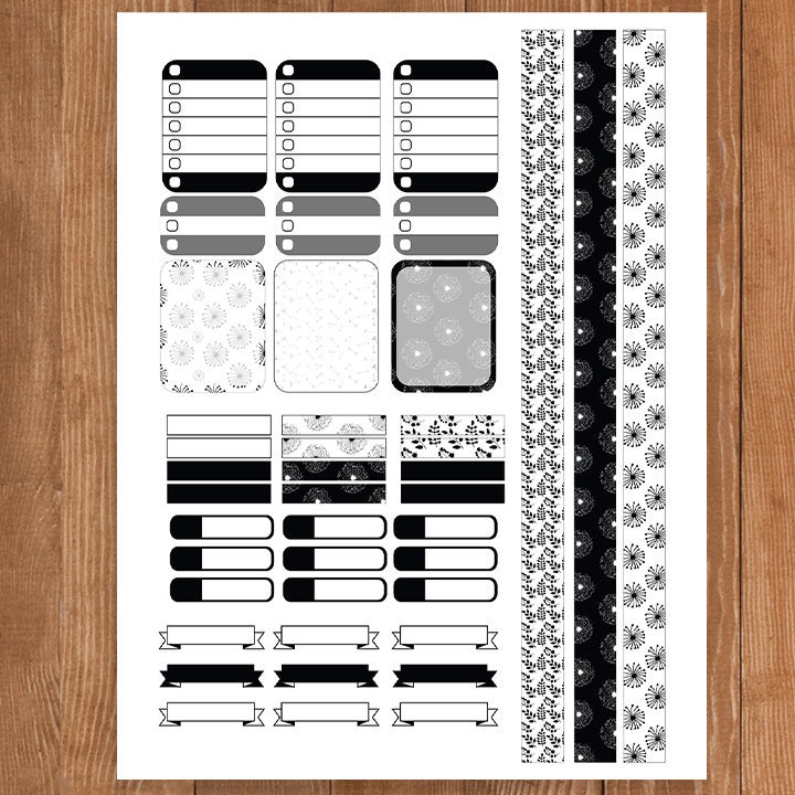 Safari August 2020 Monthly Kit Digital Printable Planner Stickers (for –  Plannerologystudio