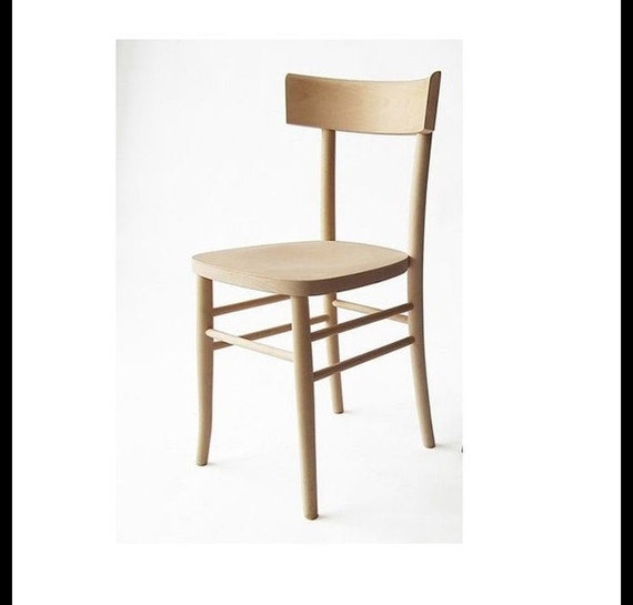 Chaise en bois brut à peindre  Etsy