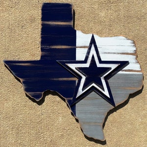 Dallas Cowboys Rustic Sign