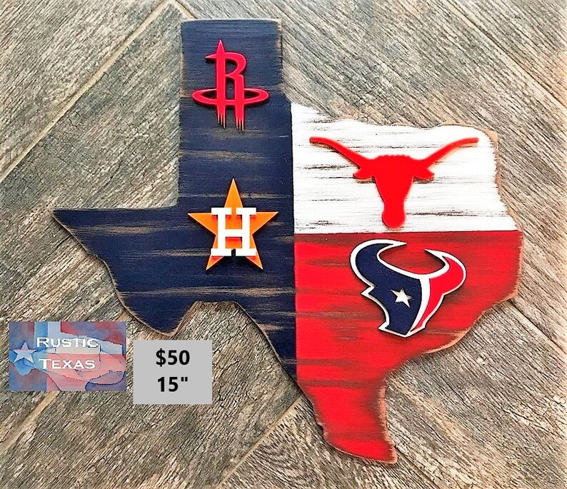 Rustic 4 Team Sign different Options | Etsy