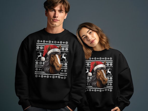 Pull De Noël Humour Homme - Sweat-shirt à Manches Longues, Col Rond - Tissu Doux Et Confortable - Motifs Drôles Et Festifs - Pour Fêtes Et Décontracté