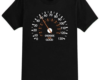 T-shirt Per Festa Di Compleanno 50 ANNI E NON SENTIRLI MEGAFONO