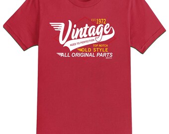Mens 50th Birthday Gift Fifty Gifts Vintage Old Style Year