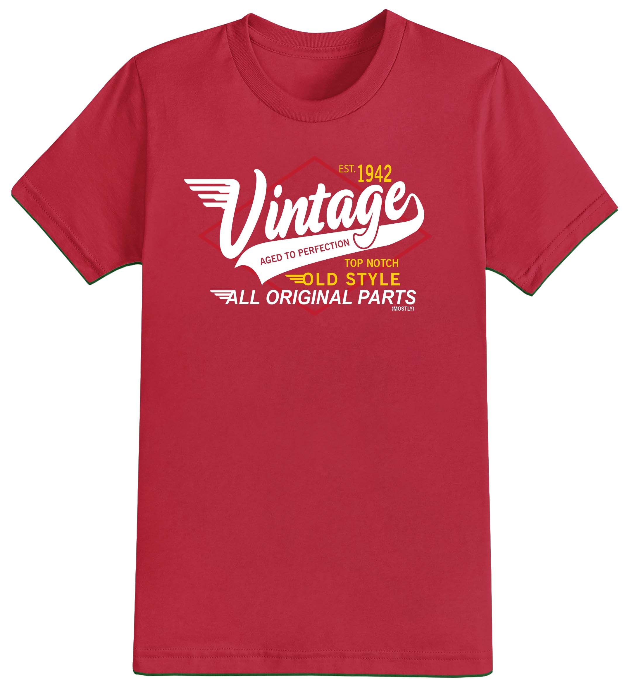 T-Shirt Humour "Beau Gosse" 80 Ans - Cadeau Anniversaire Drôle - 100% Coton - Second Degré