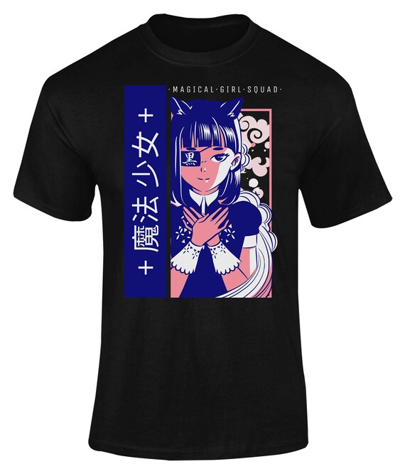 Sailor Magical Girls Japanese Moon T-Shirt Sailor Magical Girls Japanese Moon T-Shirt