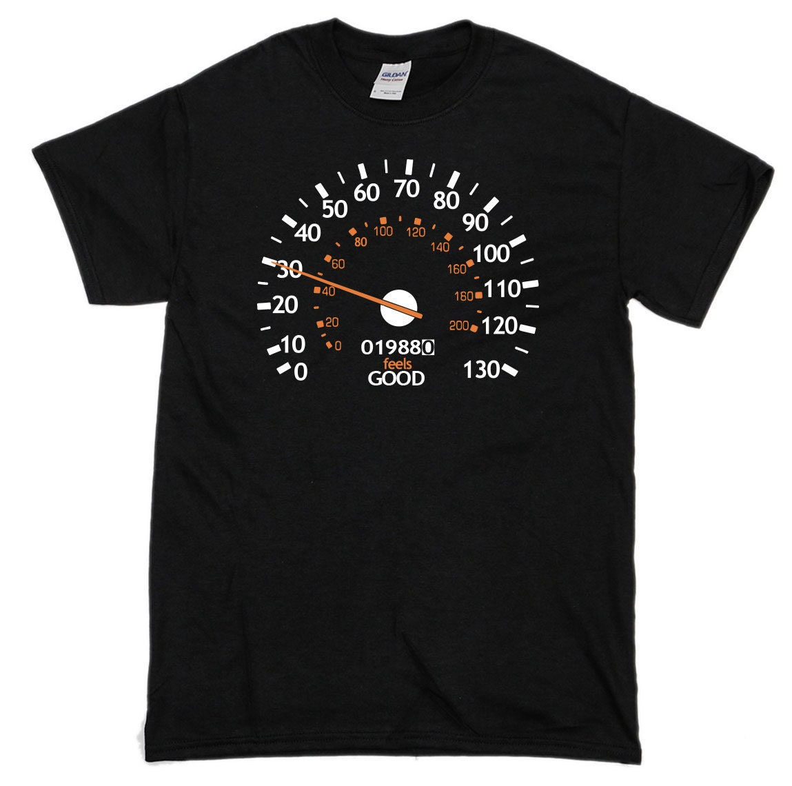 Image of 30Th Birthday T-Shirt Speedometer Men's Comedy T-Shirts